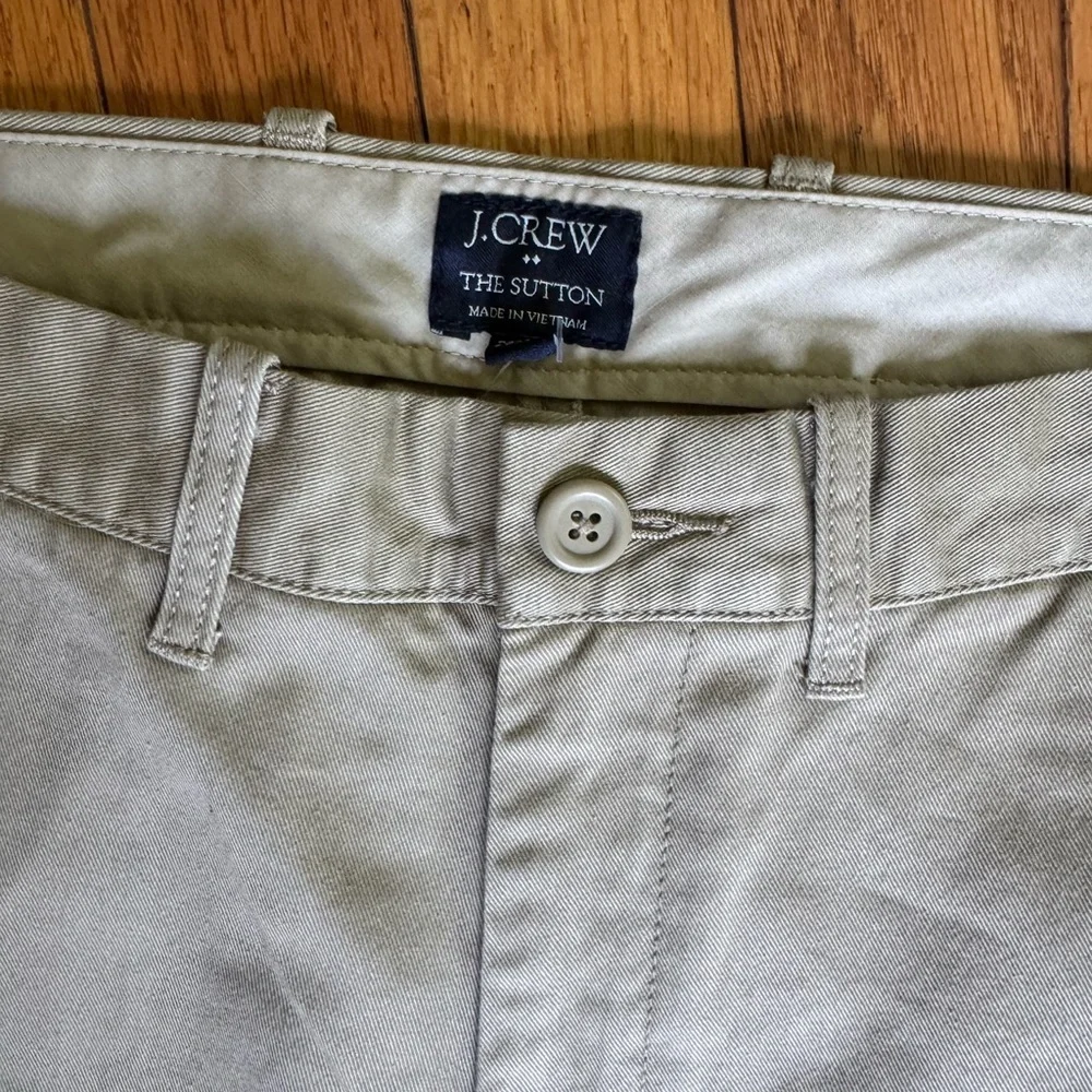 J. Crew Tan Chinos Classic Straight-Leg Cotton,💙29W, 32L💙